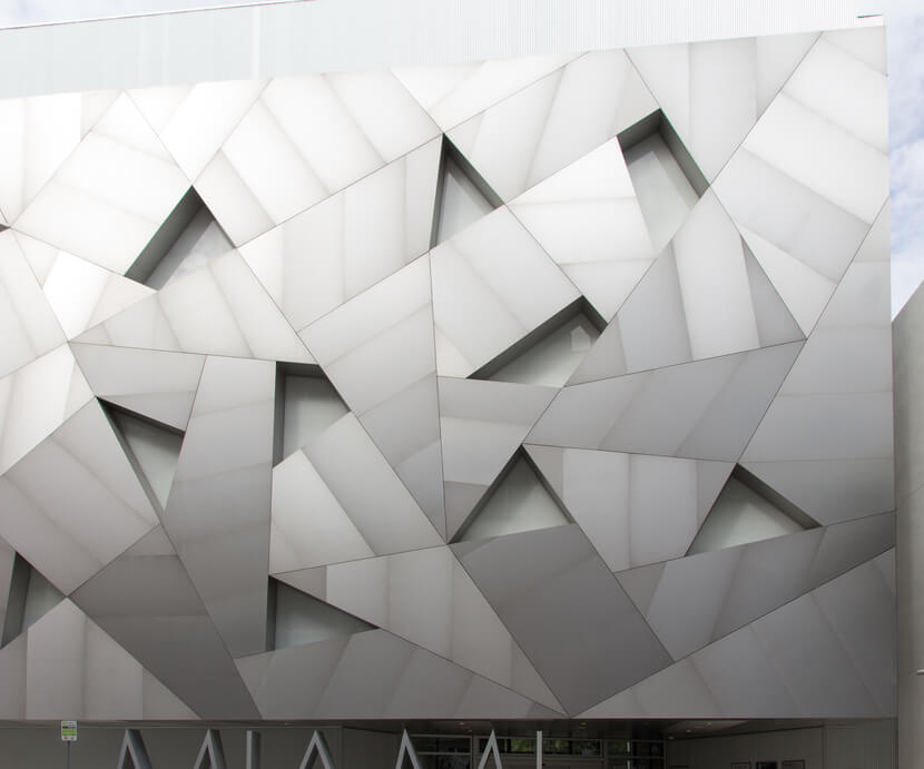revestimiento fachada aluminio museo ICA Miami Alu Stock 03