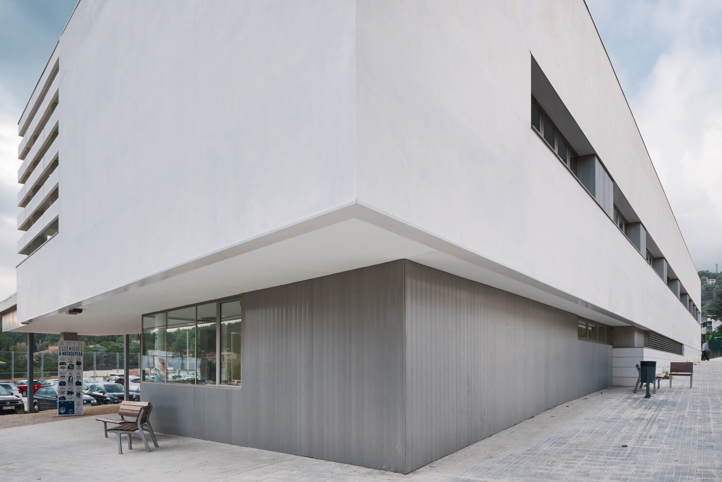 revestimiento fachada ventilada aluminio Escola musica frederic mompou Alu Stock 2
