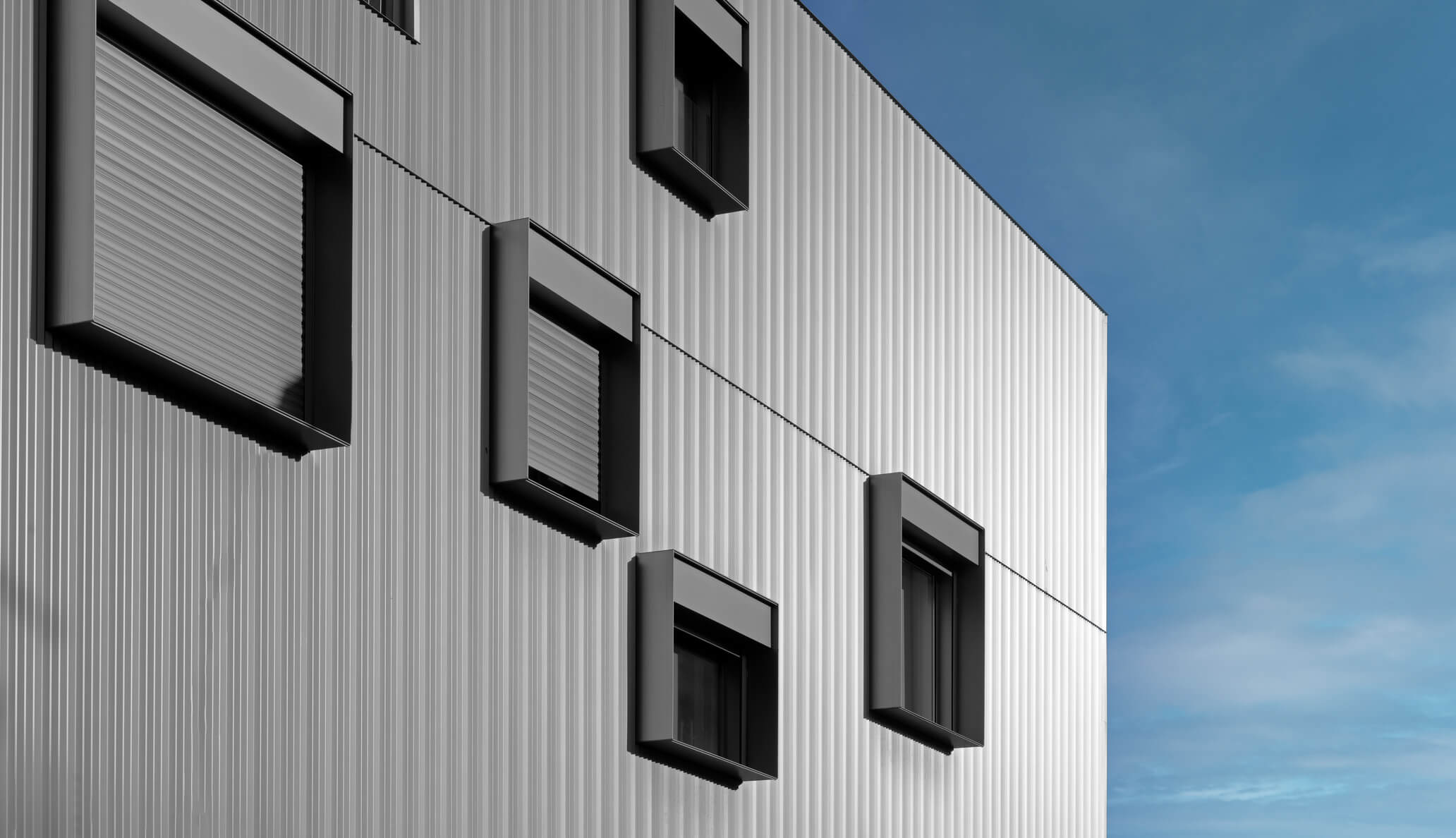 Revestimiento exterior aluminio Alu Stock viviendas manuel gascon 1