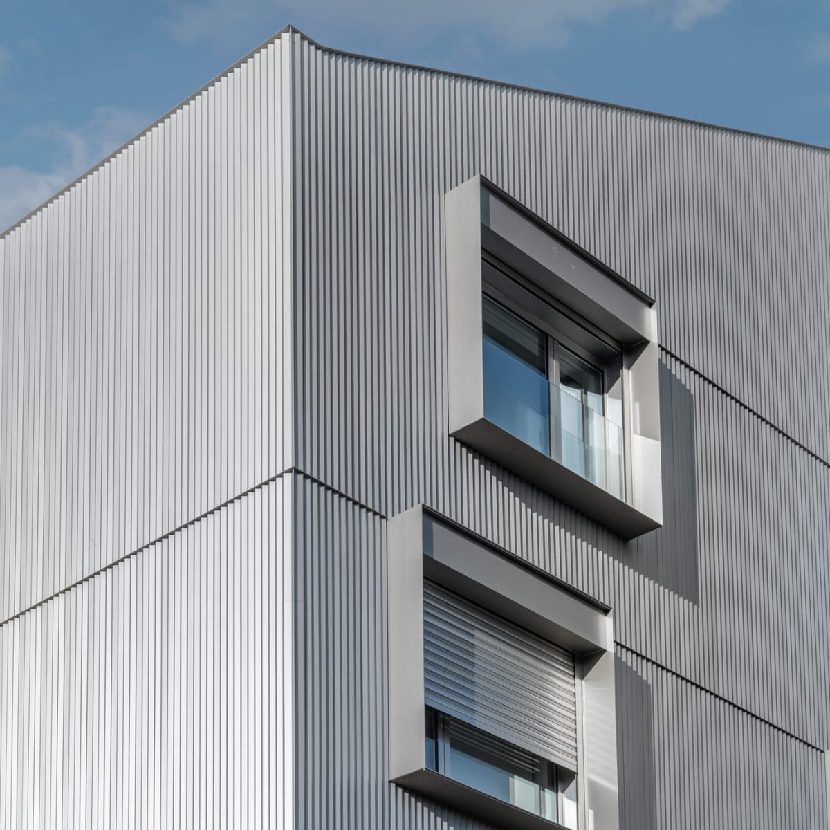 Revestimiento exterior aluminio Alu Stock viviendas manuel gascon 3