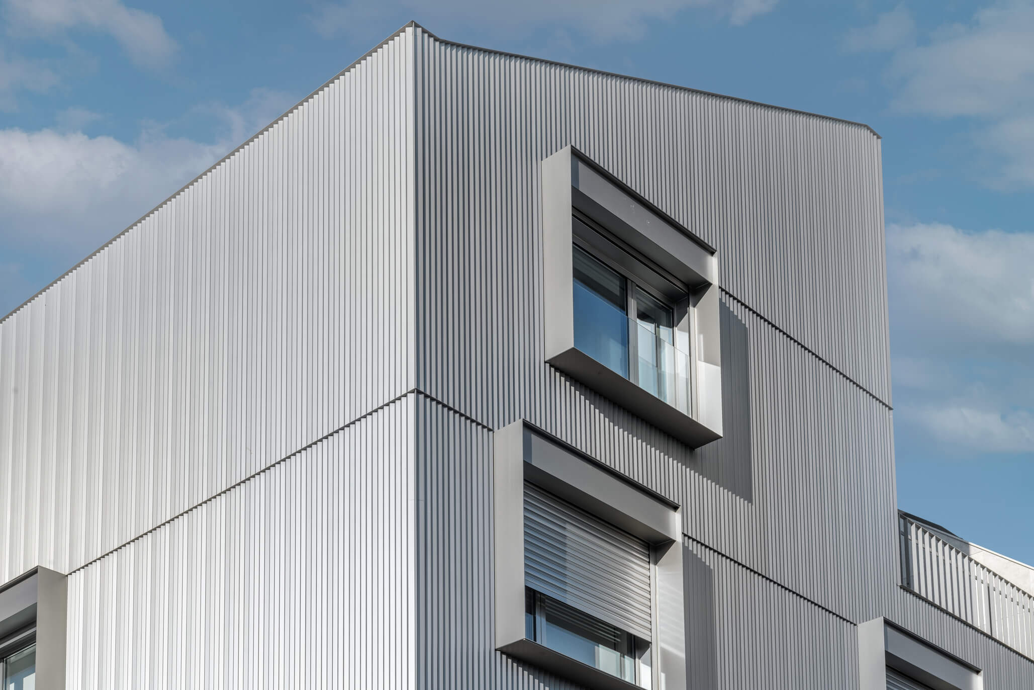 Revestimiento exterior aluminio Alu Stock viviendas manuel gascon 3