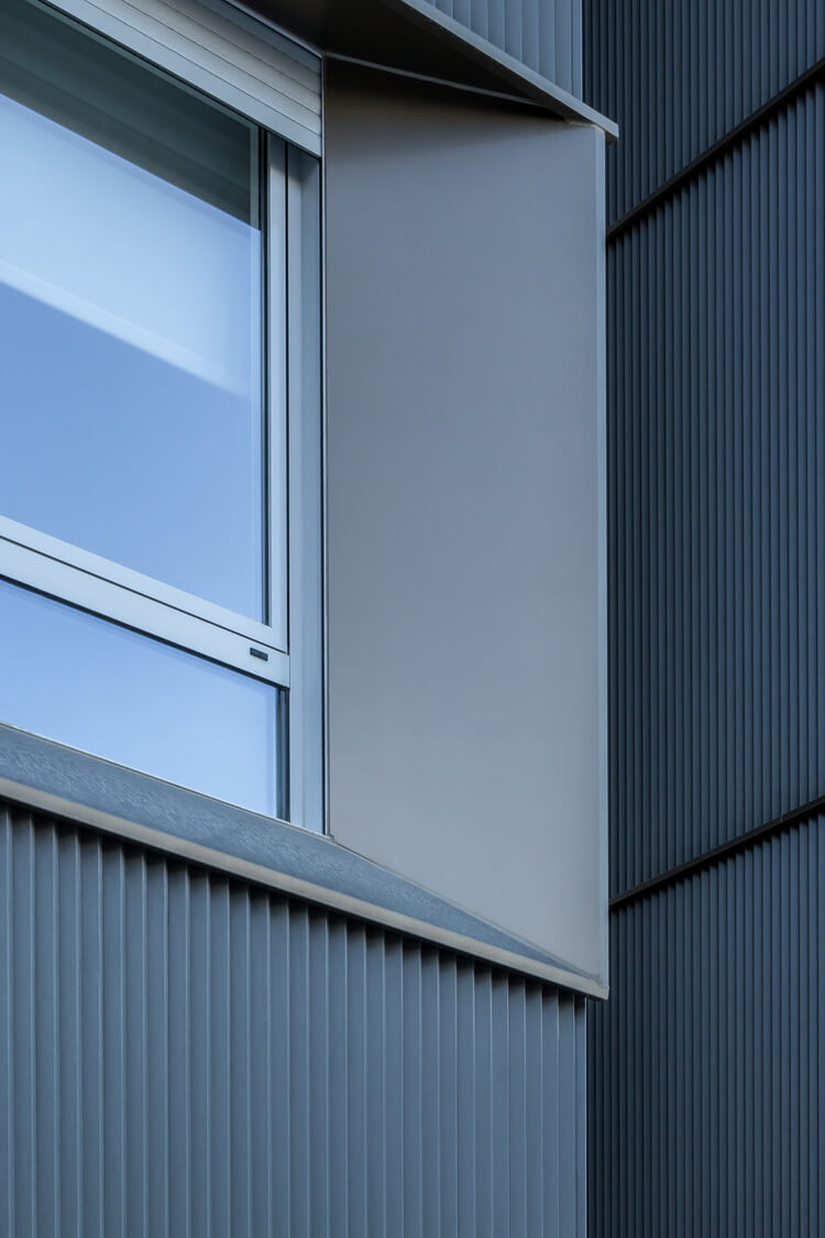 Revestimiento exterior aluminio edificio viviendas Residencial paris Alu Stock 15
