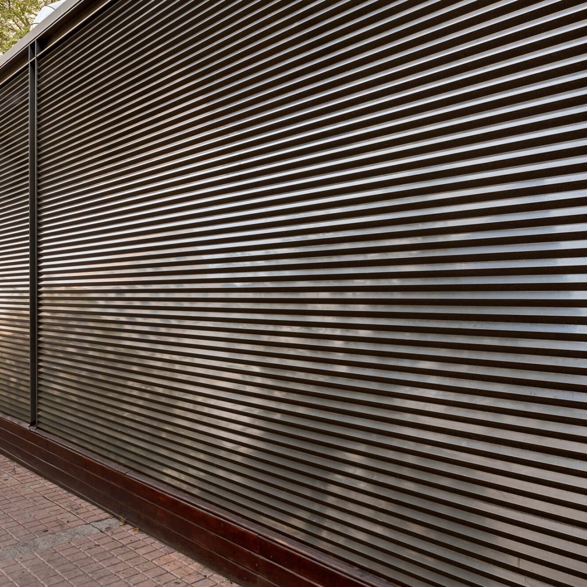 Revestimiento exterior aluminio restaurantes francesc macia Alu Stock 5