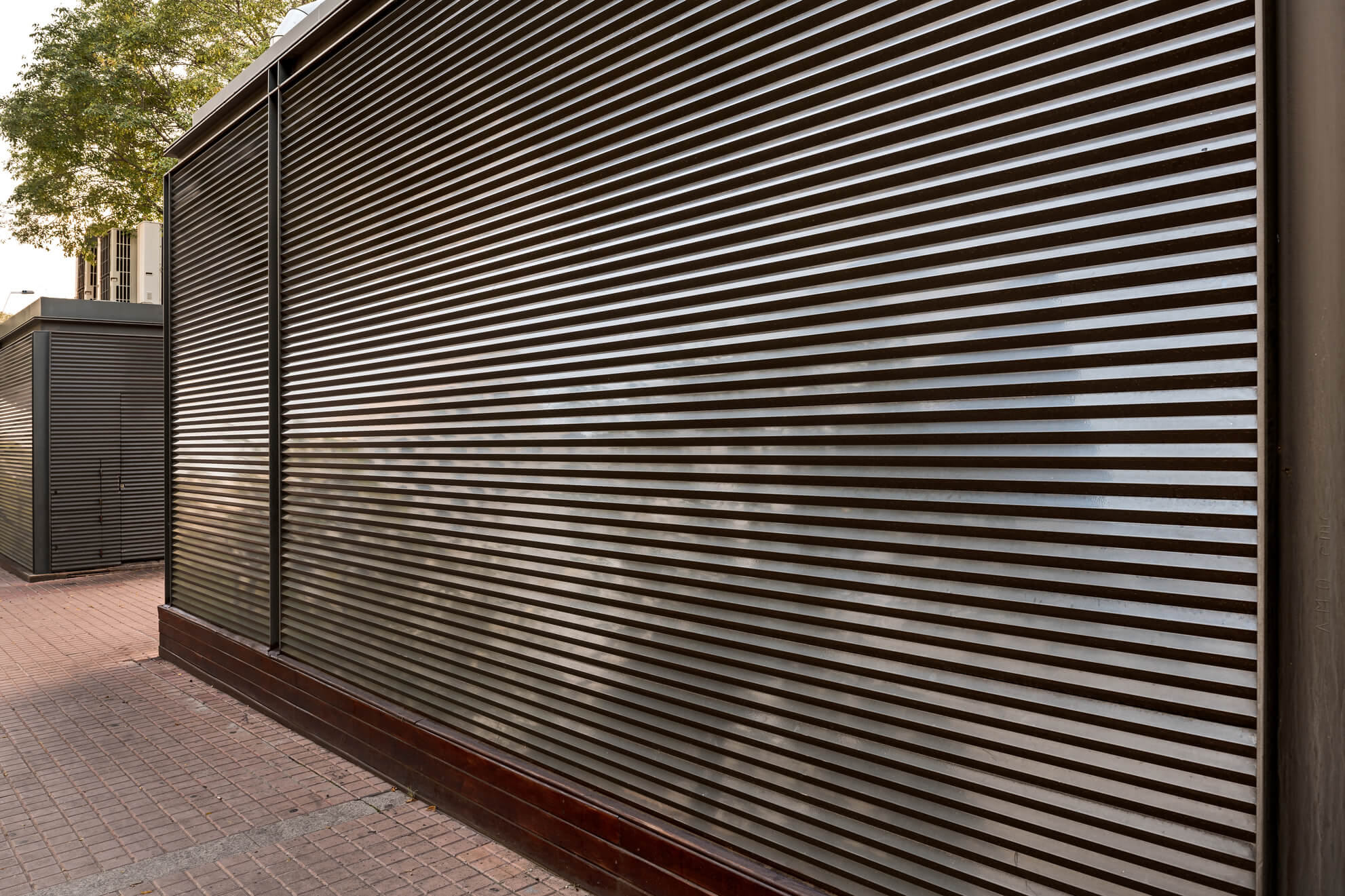 Revestimiento exterior aluminio restaurantes francesc macia Alu Stock 5