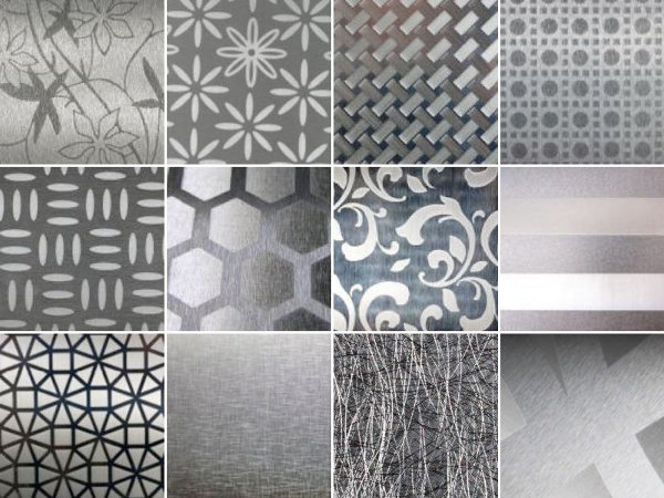 Catalogue of Dekor Aluminium Textures
