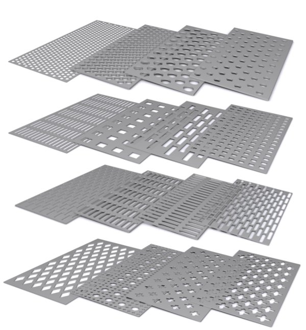 Other types of perforated plates available on request