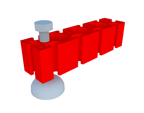 COM PARAFUSO HEXAGONAL