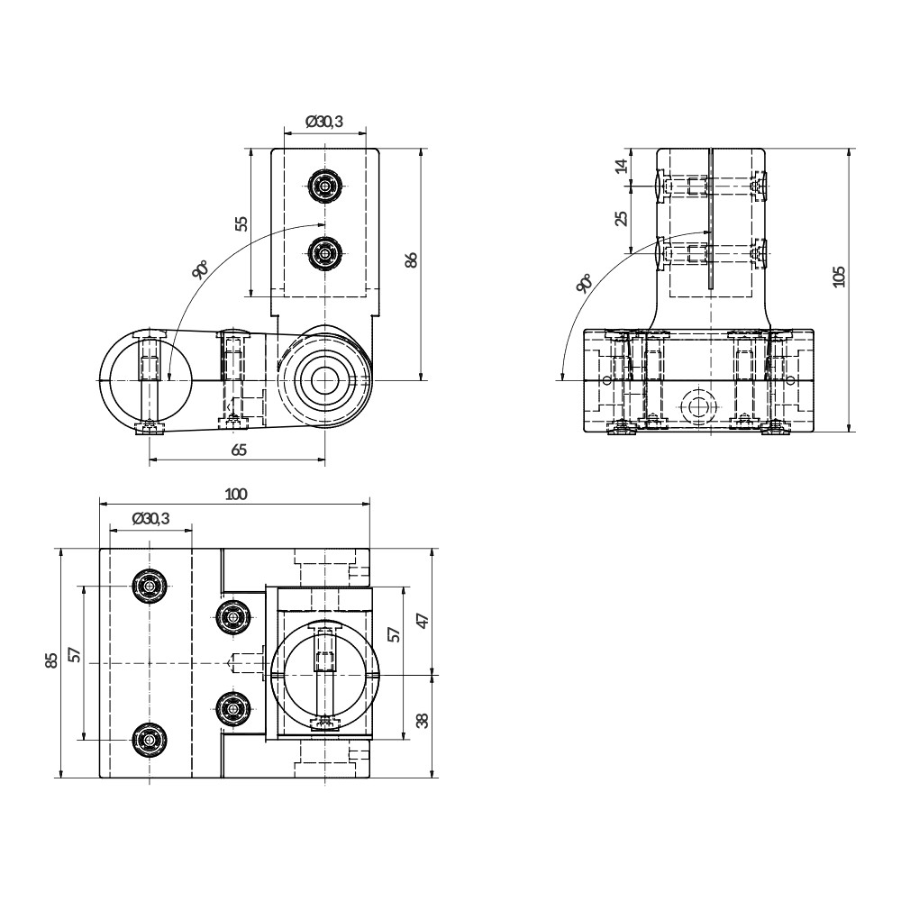 7090396-vertical-bisagra-salida-horizontal-diametro-30-plano