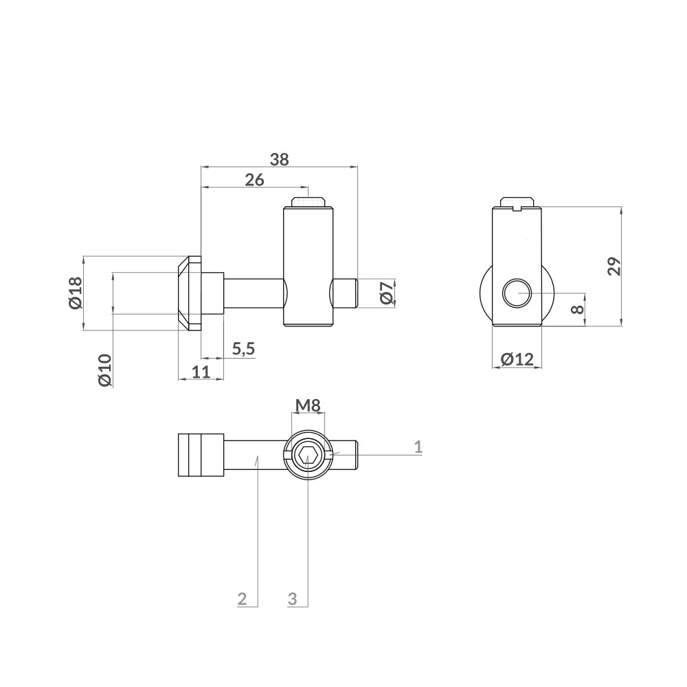 conjunto-conector-s45-paralelo-inox-plano