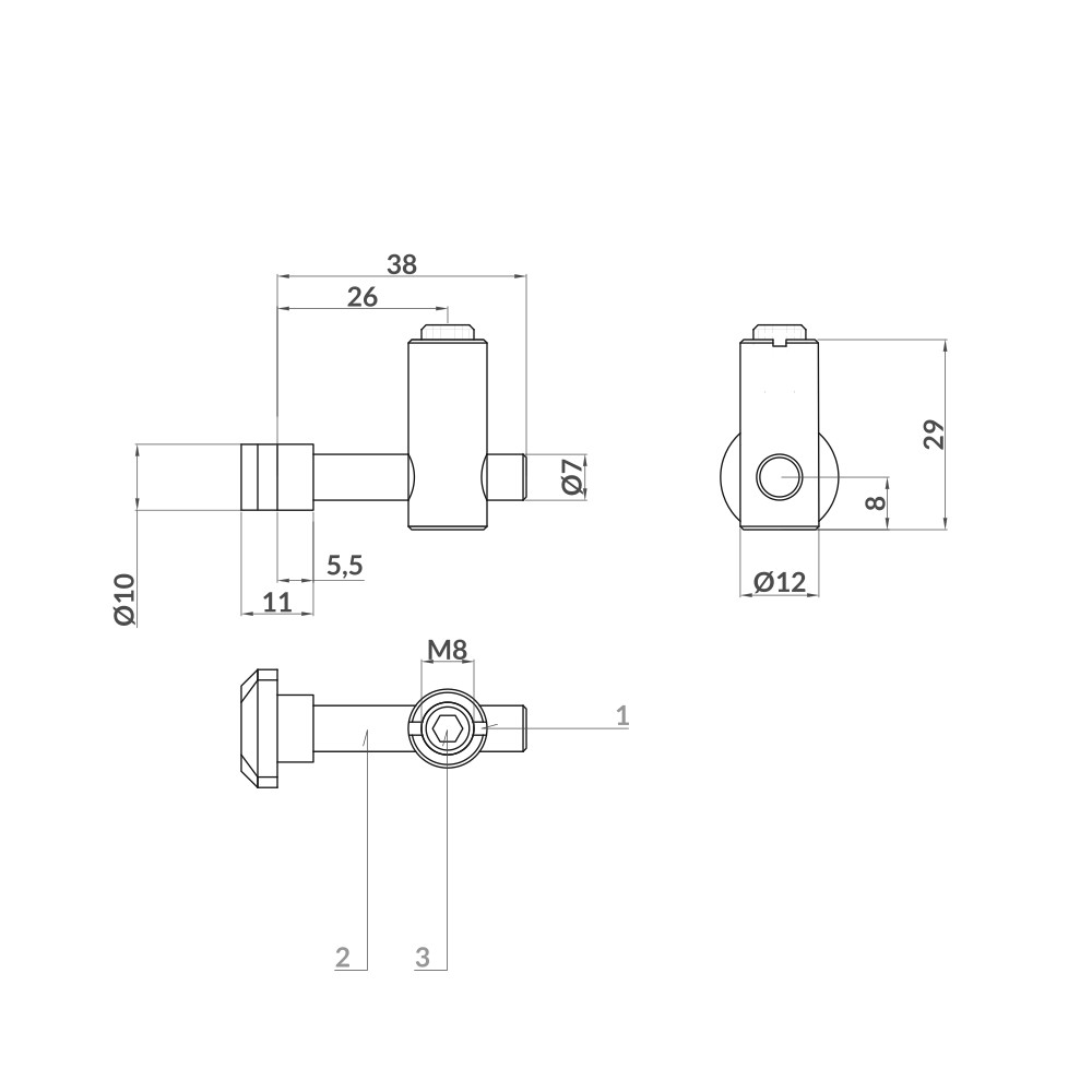 conjunto-conector-s45-perpendicular-plano